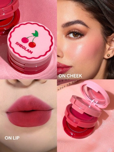 SHEGLAM Very Cherry Cheek & Lip Cream