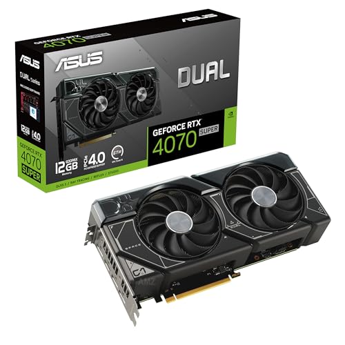 ASUS Dual GeForce RTX™ 4070 SUPER graphics card