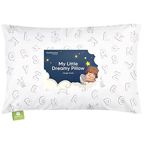 Toddler Pillow with Pillowcase - 13x18  - Abc Land