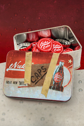 Fallout Bottle Cap Series Nuka-Cola with Collectible Tin | Default Title