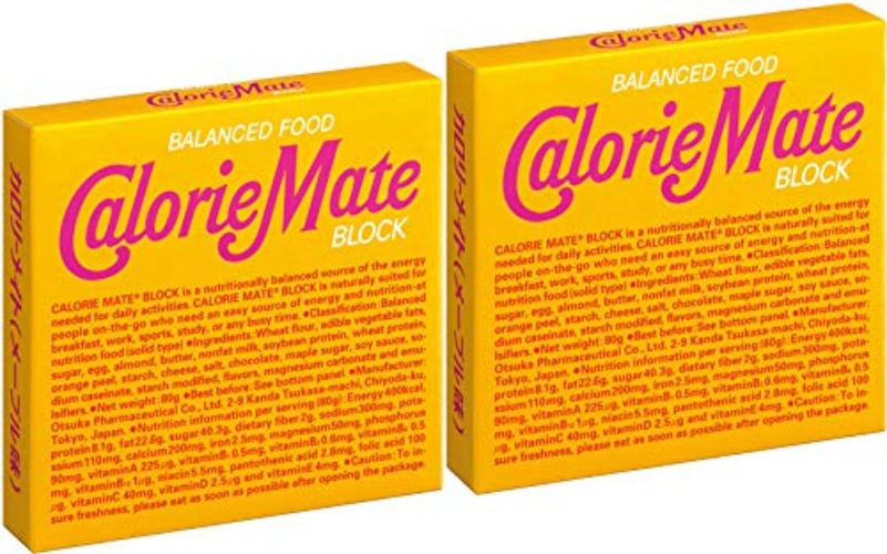 Otsuka Calorie Mate Balanced Food Maple 2.82oz/80g (2 Pack) - Maple  - 2.82 Ounce (Pack of 2)