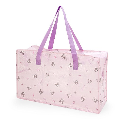 Kuromi Zippered Storage Bag (Large) | Default Title