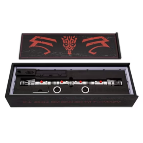 The Sith Apprentice: Darth Maul Limited Edition Legacy LIGHTSABER Hilt Set, Star Wars: The Phantom Menace 25th Anniversary