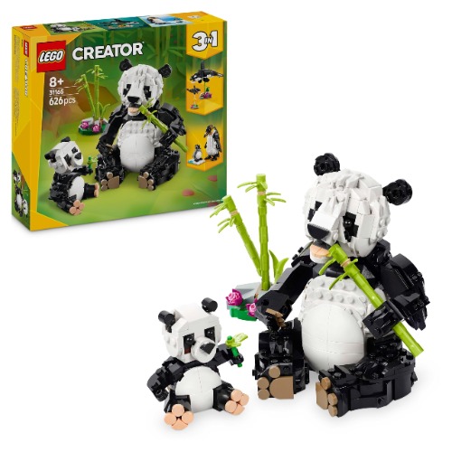 LEGO Creator 3in1 Panda family