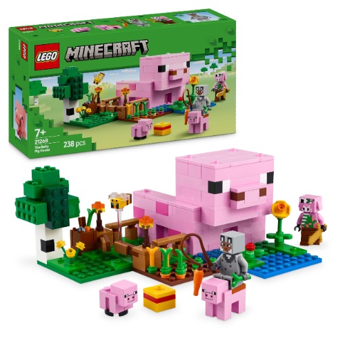 LEGO Minecraft The baby pig house 21268