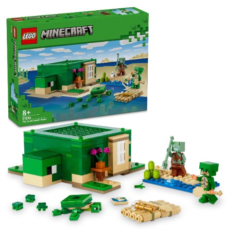 LEGO Minecraft The Turtle beach house 21254