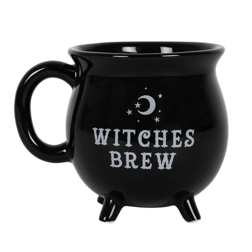 Witches Brew Cauldron Mug - 1 Count (Pack of 1) - Black
