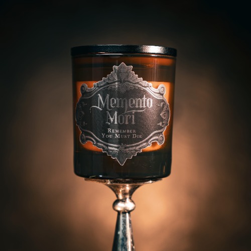 Memento Mori Jar Candle