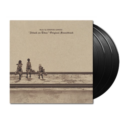 Attack on Titan Season 1 (Original Soundtrack) | Black Vinyl (3xLP)