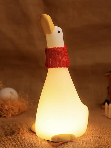 YuanDian Duck Night Light - Gift for Adults, Teens and Babies. Decorate Kids' Bedroom with Cute Silicone Duck Nightlights - Christmas Birthday Gift for Children and Toddlers - Style Dream Duck