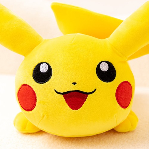 Pikachu Plushies (3 Variants, 3 Sizes) - Happy / 14" / 35 cm