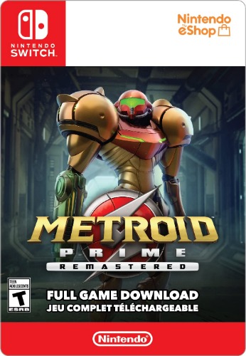 Metroid Prime Remastered - Nintendo Switch [Digital Code] - Nintendo Switch Digital Code Remastered
