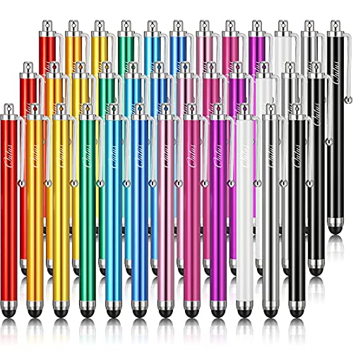 Outus Stylus Pens for Touch Screens,Stylus Pen Set of 36 for Universal Capacitive Touch Screens Devices, Compatible with iPhone, iPad, Tablet (Multicolor) - Multicolor