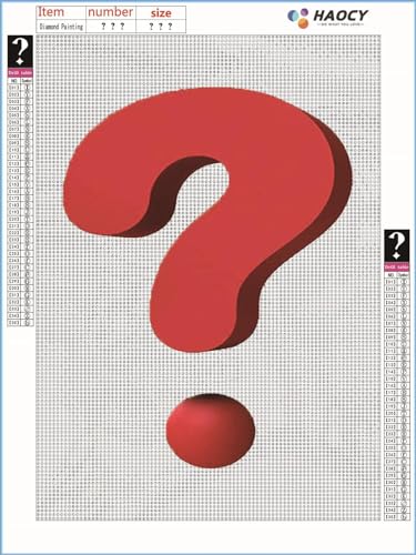 Haocy Mystery Diamond Painting Kit, Random Diamond Art Kit for Adults, 5D Paint with Diamond Full Drill for Gift, Wall Dcor - Random