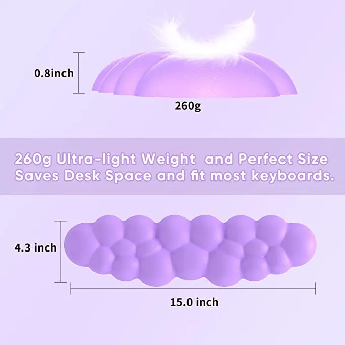 Cloud Keyboard Wrist Rest
