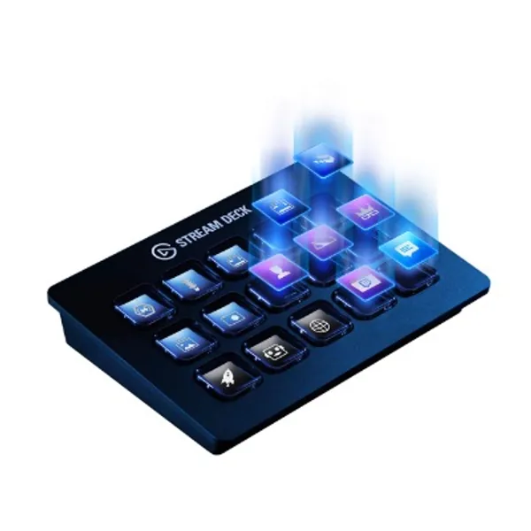 Elgato Stream Deck – Custom A 15 Pack of LCD Key with Live Content Create Controller (Authorized Distributor, 1 Year Manufacturer Warranty)