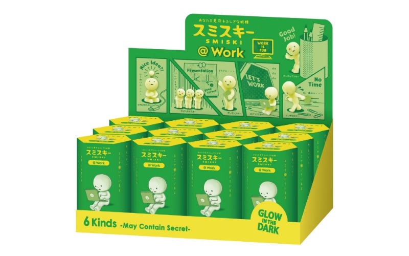Smiski @ Work Mini Figure Series | Smiski @ Work Mini Figure Series (Box of 12)