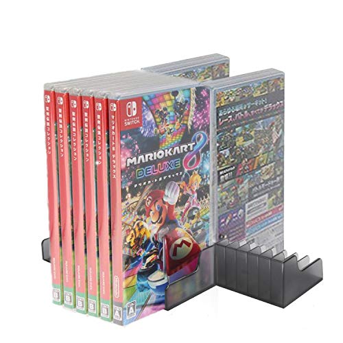 Titulaire de Support de Stockage de Cartes de Jeu pour Nintendo Switch NS pour 24pcs disques CD ou Porte-Cartes # 21-YXZJ