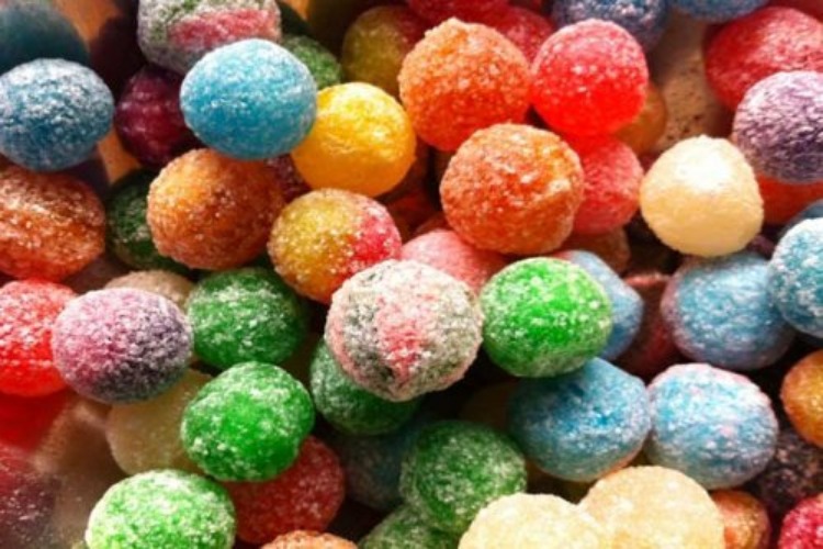 Extreme sour candy
