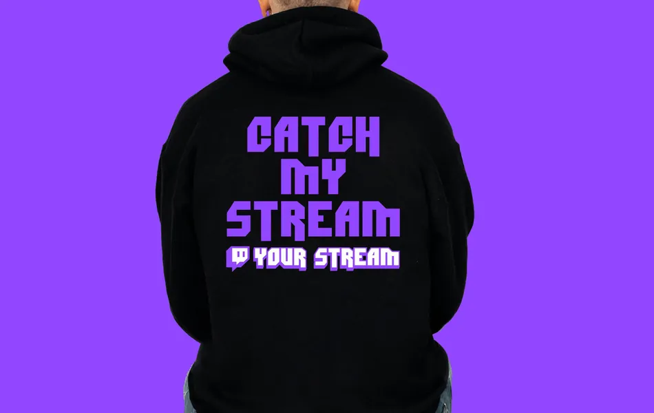 Custom Twitch Hoodie