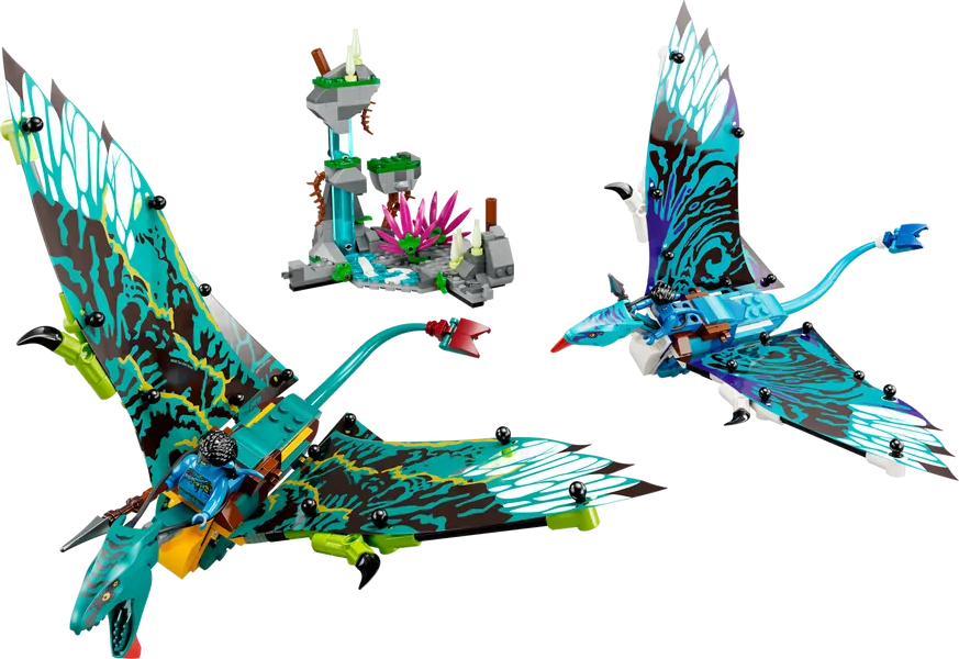 Jake og Neytiris first banshee-fligh LEGO® Avatar 