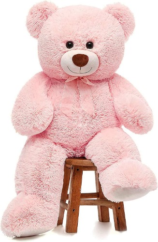 Big pink teddy bear <3
