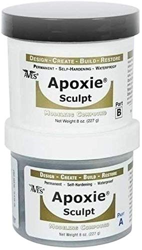 Apoxie Sculpt 450g. Natural, 2 part modeling compound (A & B)