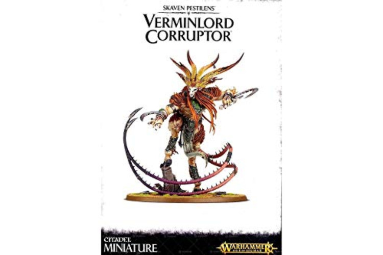 Games Workshop 99120206023 Skaven Pestilens Verminlord Corruptor Miniature, Black