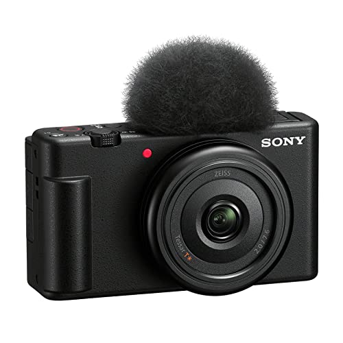 Sony ZV-1F Vlog Camera for Content Creators and Vloggers Black - Black - Camera Only