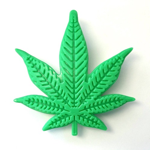 Colorado Maple Leaf Durable Nylon Dog Chew Toy - Colorado Maple Leaf Nylon Toy - Green