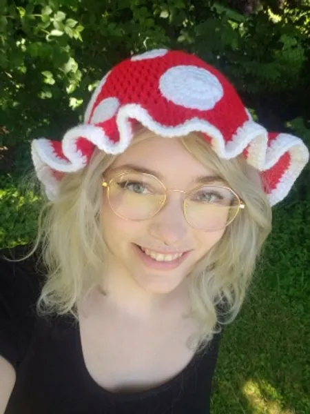Crochet Mushroom Bucket Hat | Etsy