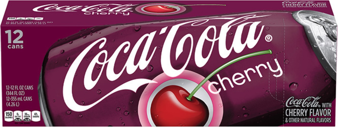 Coca-Cola Cherry-USA 355 ml, 12-PACK