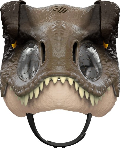 ​Jurassic World Dominion Dinosaur Mask Tyrannosaurus Rex Chomp N Roar with Motion and Sounds, T Rex Costume for Kids Role-Play ​​​​ - Frustration Free Packaging