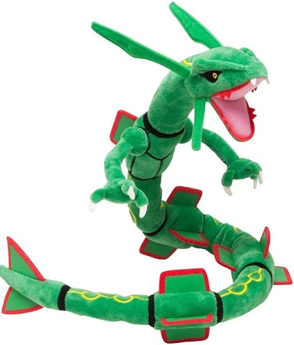 Tvzouis Rayquaza Plush Doll Stuffed Figure Toy 31 inch Birthday Gift (Green)