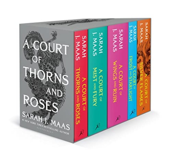 A Court of Thorns and Roses Paperback Box Set (5 books) (A Court of Thorns and Roses, 9)