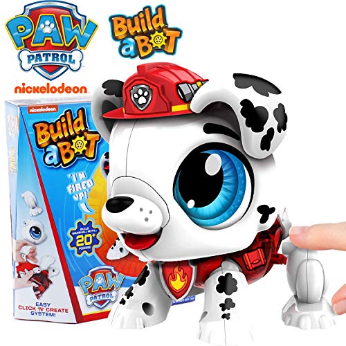 Paw Patrol Marshall Robotic Build-A-Bot Toy: Ages 4+ for Boys & Girls - Ideal Easter Gift! - Marshall