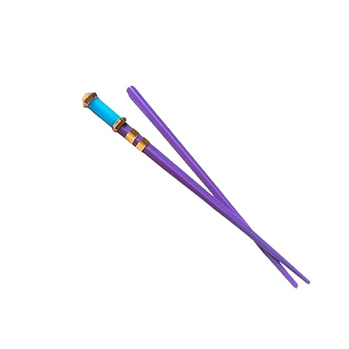 MEIFNG Bai Zhu Cosplay Glasses,Game Cosplay Hairpin Costume Accessories - C
