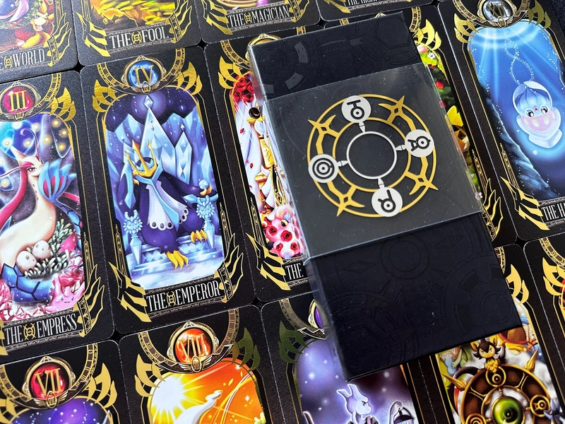 Pokemon Full Deck|78 Tarot Beautifully printed cards