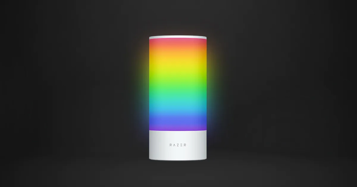 Adjustable RGB Lighting Tactile Control Lamp - Razer Aether Lamp Pro | Razer United States