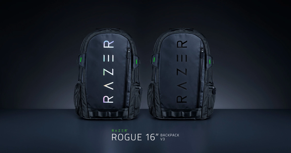 16 Inch Laptop Bag | Razer Rogue 16” Backpack V3 | Razer United States