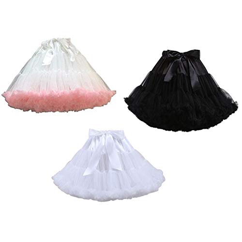 Petticoat A-Line Puffy - White