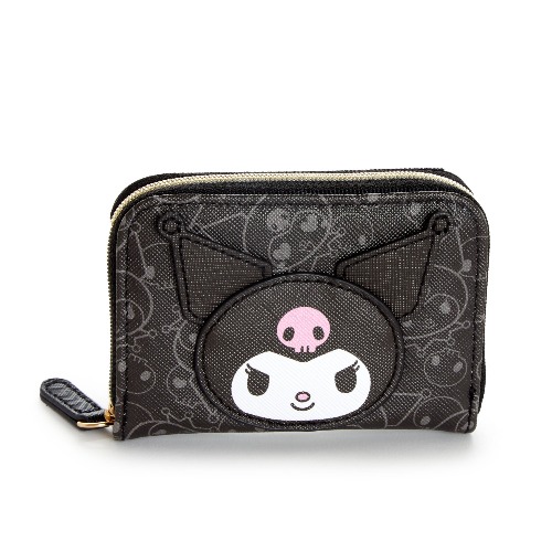Kuromi Compact Zipper Wallet (Kuromify Print Series)