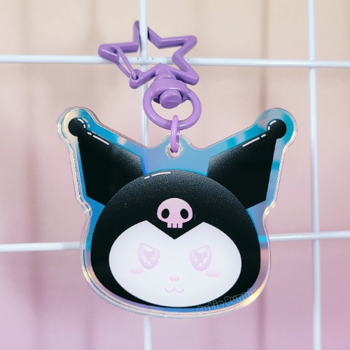 Kuromi Acrylic Charm Keychain
