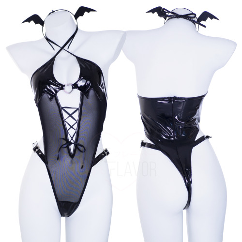 Sheer Succubus Bodysuit | Black / XS/S