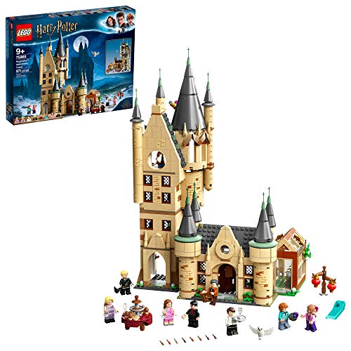 LEGO Harry Potter Hogwarts Astronomy Tower 75969, Castle Toy Playset with 8 Character Minifigures Including Harry Potter and Draco Malfoy, Wizarding World, Birthday Gifts for Kids, Girls & Boys - Standard Packaging