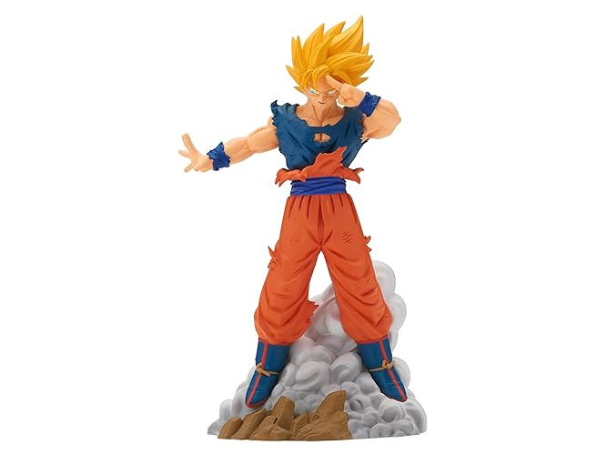 Banpresto - Dragon Ball Z - Son Goku Super Saiyan vol. 9, Bandai Spirits History Box Figure - Son Goku Super Saiyan Vol. 9