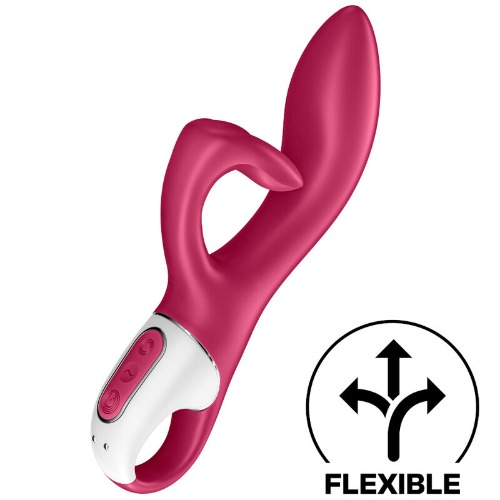 SATISFYER - EMBRACE ME VIBRADOR PUNTO G ROJO - ROJO