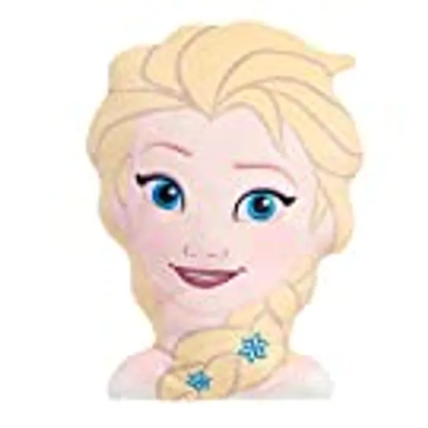 Disney Frozen 2 Character Head 13.5-Inch Plush Elsa, Soft Pillow Buddy Toy for Kids, by Just Play