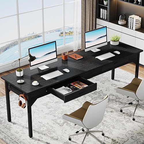  78.7" Extra Long Executive Office Desk