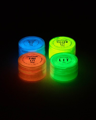 Lit Pack - 4 x 50g pure 100% lit pigment | regular - 4 x 50g